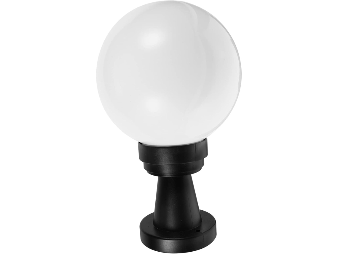 Lámpara De Exterior Blanca De Policarbonato Con Casquillo E27, No Requiere Cableado, Para Iluminación De Patios Y
