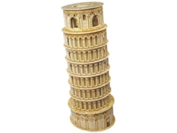 Puzzle 3D CUBICFUN Torre de Pisa (Edad Minima: 6 años - 30 piezas)