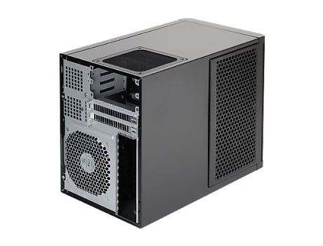 Caja PC SILVERSTONE Silverstone Sst-Ds380B Caja de ordenador negra