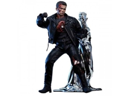 Figura Hot Toys DX13 - Terminator 2 Judgment Day - T800 Battle Damaged Version Deluxe Version
