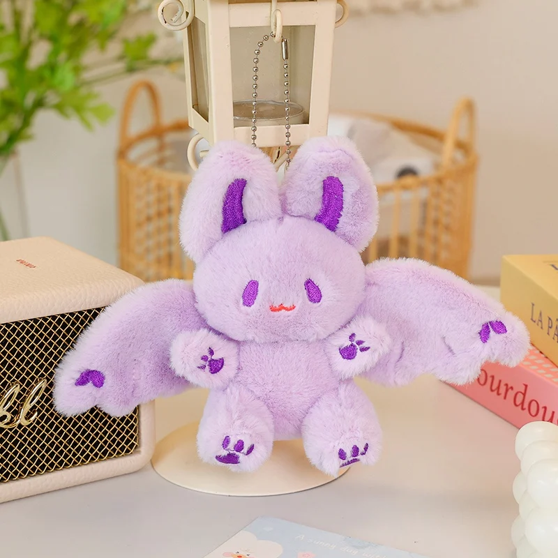 (morado 15cm) Peluche De Conejo Murciélago De 15cm, Muñeco De Peluche