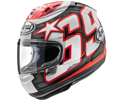 Casco integral de moto ARAI RX-7V Evo Nicky Reset Replica L (59/60 cm)