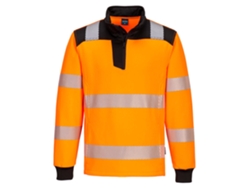 Sudadera De Alta Visibilidad Pw3 Con Cremallera 1/4 Amarillo Negro / 4xl