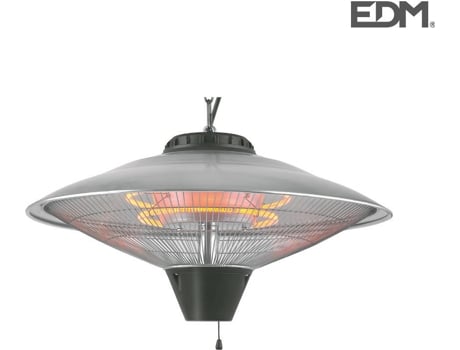 Calefactor EDM Exterior de Techo 2.100W 56.5X56.5X30Cm 220-240V