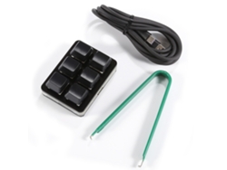 Teclado Mecánico Portátil Con 6 Teclas Personalizables, Conexión Usb Plug And Play, Accesos Directos, Funcionamiento Silencioso E Iluminación De Fondo Ajustable.
