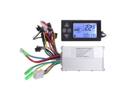 Controlador De Motor Brushless 350w 24v-48v Com Display Lcd861 Kit Impermeável Para Ciclo Elétrico