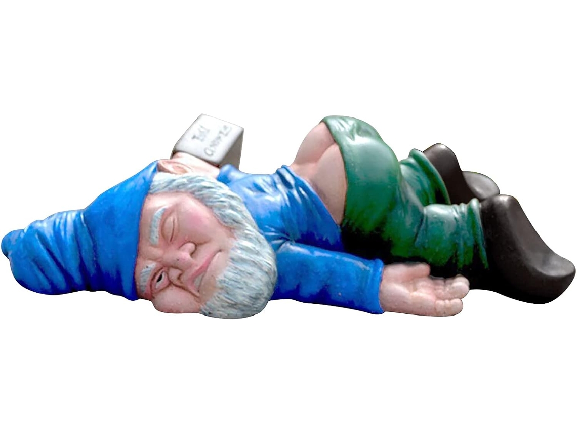 VVJIJILLY Miniatura Anão De Jardim Para Decoração De Grama Figura De Anão Criativa Em Resina Para Decoração Externa E Mini Jardim