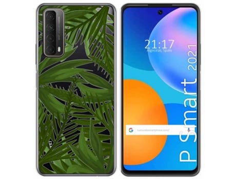 Carcasa Huawei P Smart 2021 TUMUNDOSMARTPHONE Dibujos Transparente Multicolor