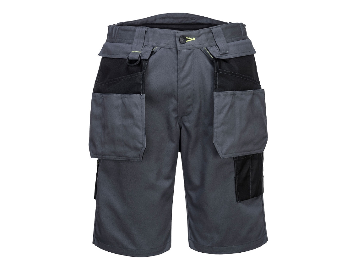 Pantalones cortos de trabajo con funda PW3 – Funcionalidad y estilo Negro / 30