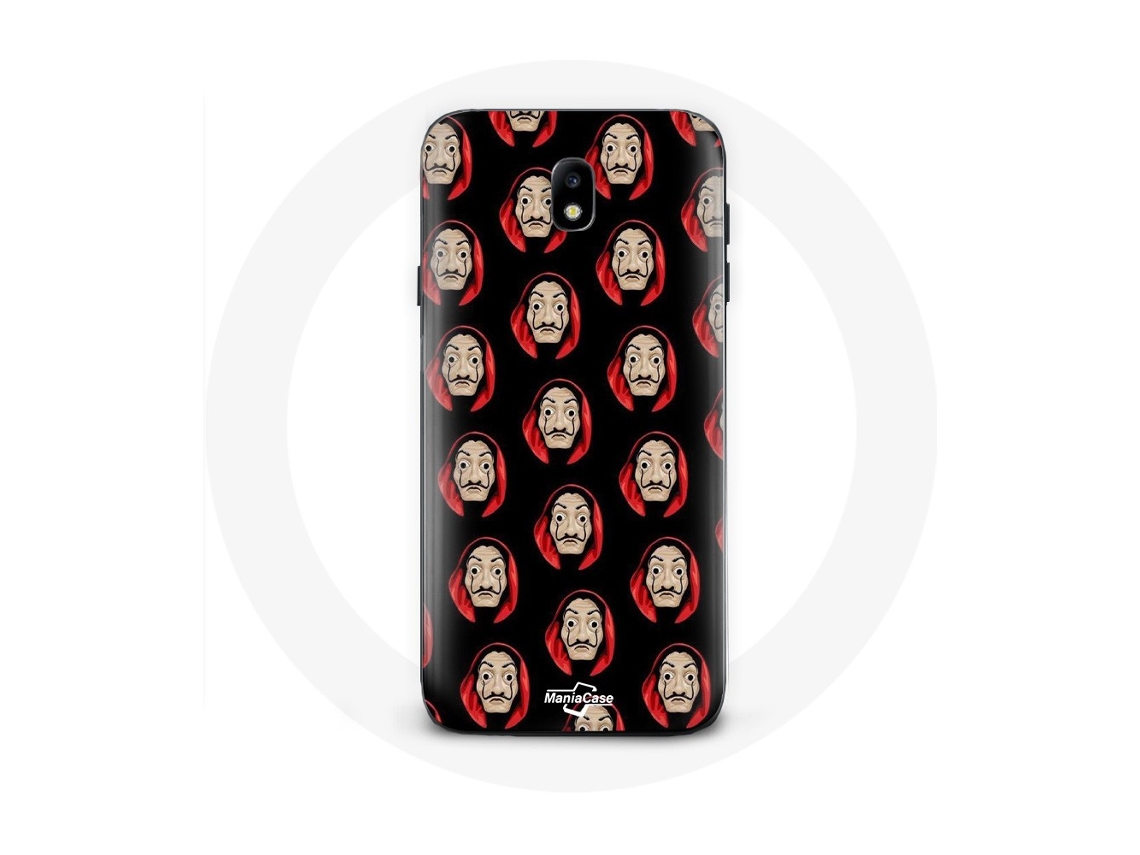 Funda de Samsung Galaxy S4 La Casa De Papel máscaras rostos