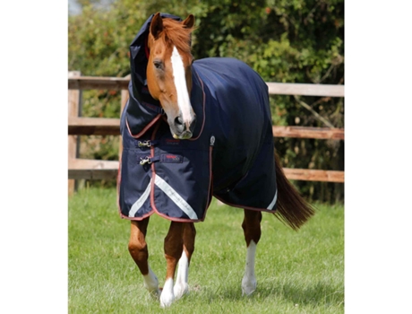 Manta de exterior para caballos con cubrecuello PREMIER EQUINE Titan 100g