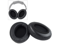 Almohadillas de espuma suave para auriculares Sennheiser HD280 Pro, color negro.