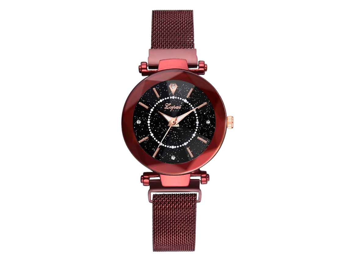 Reloj De Cuarzo De Moda Para Mujer Con Correa De Aleación, 2035, Manecillas De Hora, Minuto Y Segundo.