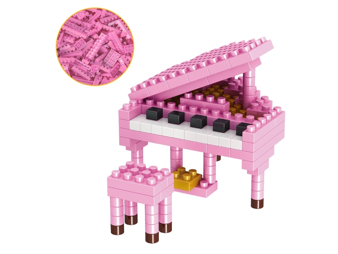 Mini Pianos Cor-de-rosa, Brinquedos Criativos Com Temas Musicais, Enfeites E Quebra-cabeças Para Crianças.