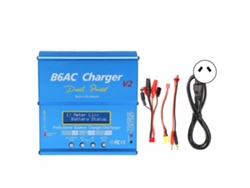 Cargador Descargador Inteligente De Equilibrio 80w 7a B6ac V2 Azul Plug Au 220v Con Cable De Carga