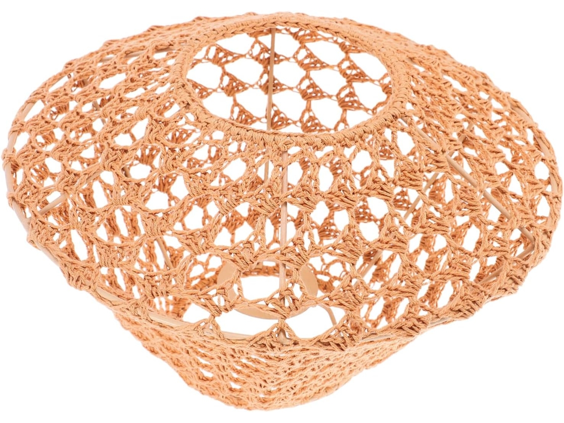 Cuerda De Algodón Bohemia Tejida De 30 Cm, Accesorio Rústico Luminoso Para Lámparas Colgantes.