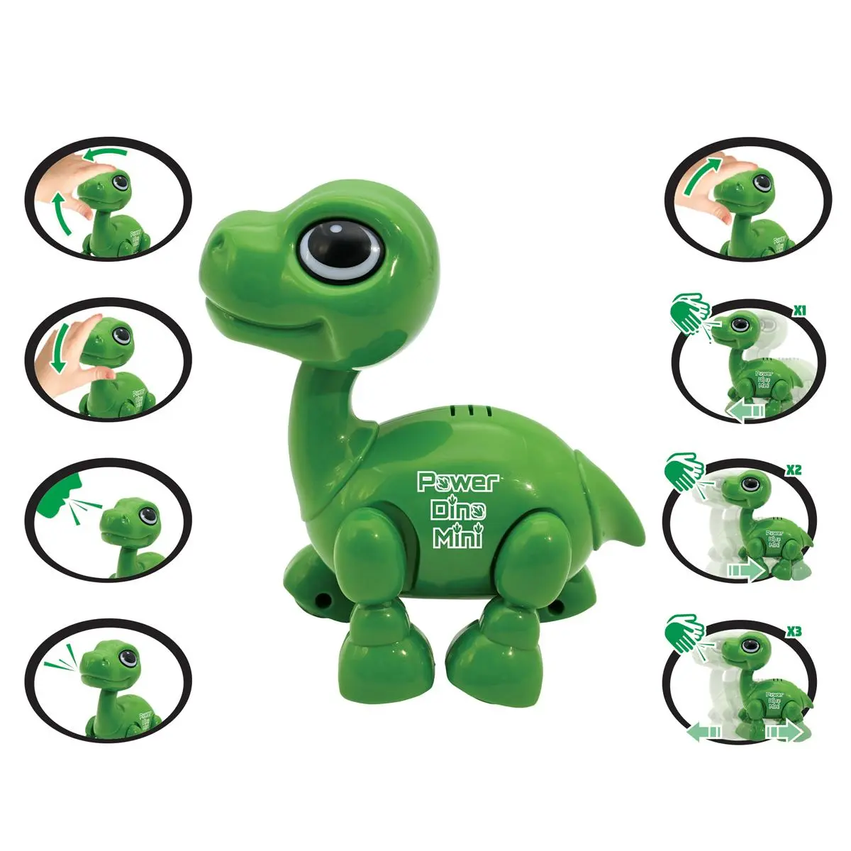 Power Puppy Mini – Dinosaurier-roboter Mit Licht Und Sound