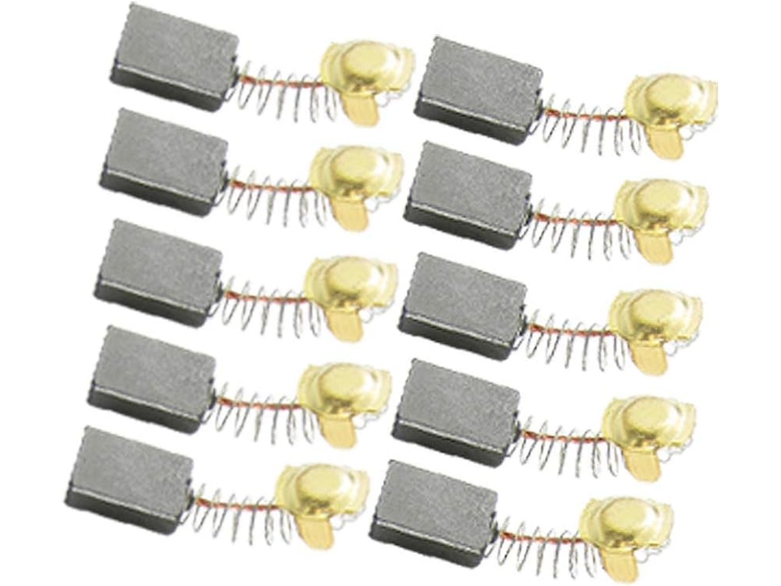 10 Unidades De Escobillas De Carbón Para Motor Eléctrico De 11/16" X 13/32" 1/4"
