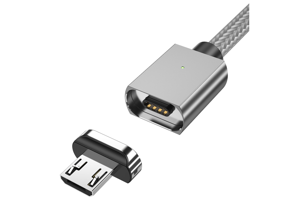 Cable De Carga 3a Carga Rápida Transmisión De Datos Cargador Magnético Usb C Para Teléfonos Móviles