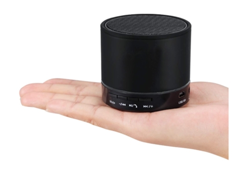Altavoz Bluetooth, altavoz inalámbrico y portátil, negro CHRONUS