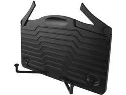Soporte De Lectura Plegable Portátil De Metal Negro, Atril Ajustable Para Partituras De Escritorio Ligero.
