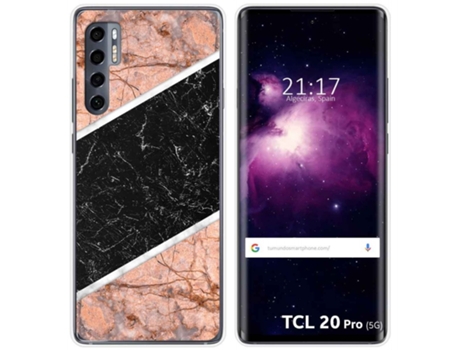 Carcasa TCL 20 Pro 5G TUMUNDOSMARTPHONE Dibujos Multicolor