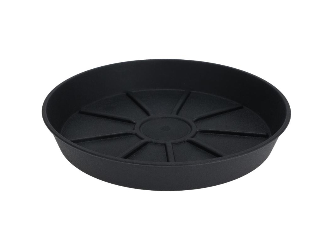 Plato Maceta Plastico 18 Cm Antracita