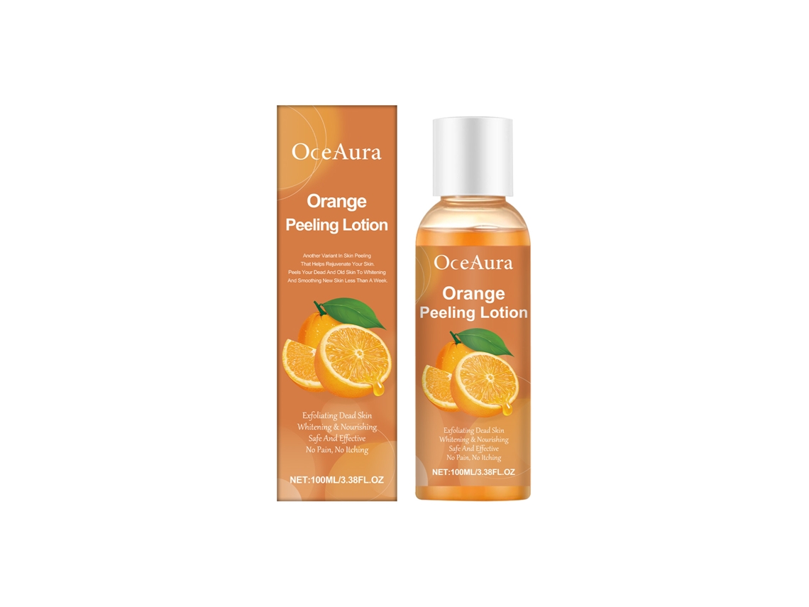 Aceite esencial exfoliante de cáscara de naranja