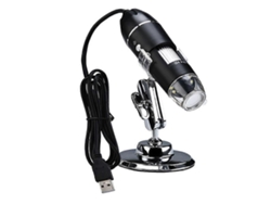 Microscopio inalámbrico HD de 1600x con cámara digital, microscopio electrónico portátil para uso doméstico.