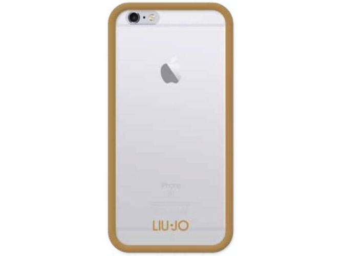 Funda iPhone 6, 6s, 7, 8 LIU.JO Frame Dorado