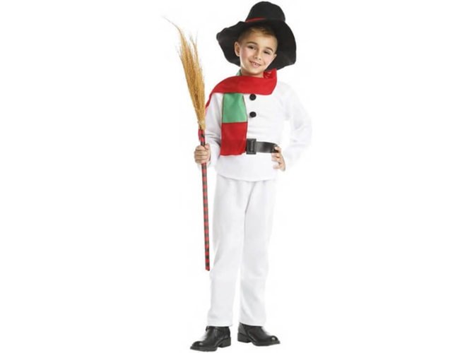 Disfraz de Bebé DISFRAZZES Muñeco De Nieve Infantil (Talla: 1 a 2 años)