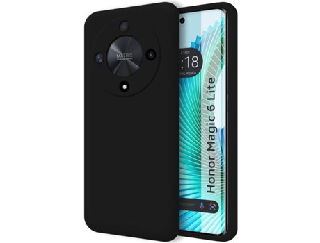 Funda para Honor, Huawei Honor Lite 5 TUMUNDOSMARTPHONE Silicona Líquida Negro