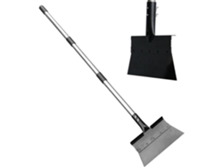 Pala plana para nieve para jardinería - Raspador de nieve resistente para...