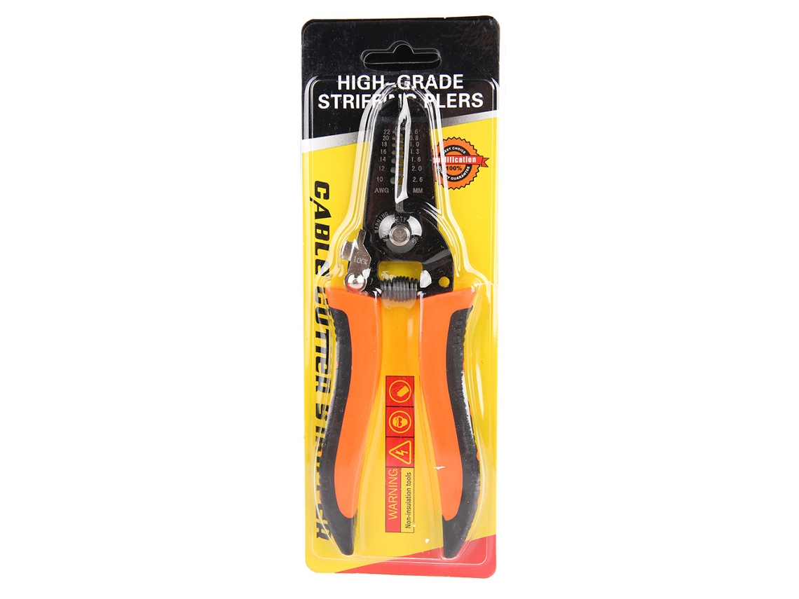 Alicates Pelacables Multifuncionales De Acero Inoxidable Para Cabello Y Cables Con Cuchilla De Corte