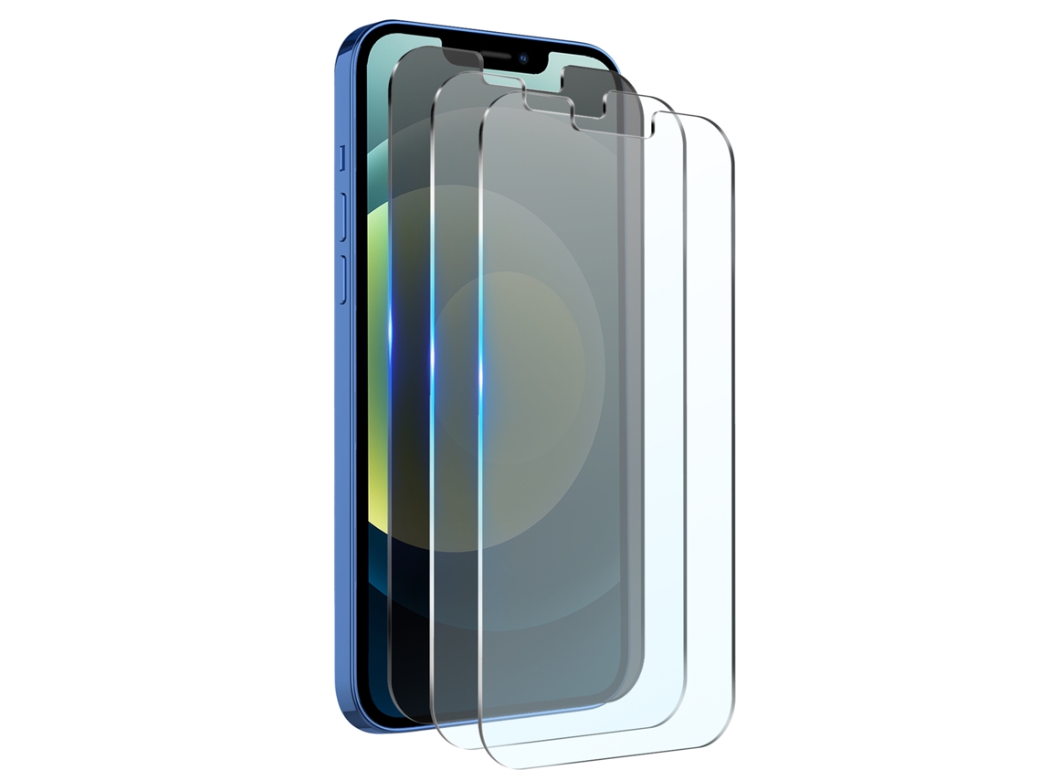 3 Piezas De Protector De Pantalla De Vidrio Templado De Cobertura Total Y Pantalla Completa Para Iphone 13 Pro Max De 6.7 Pulgadas