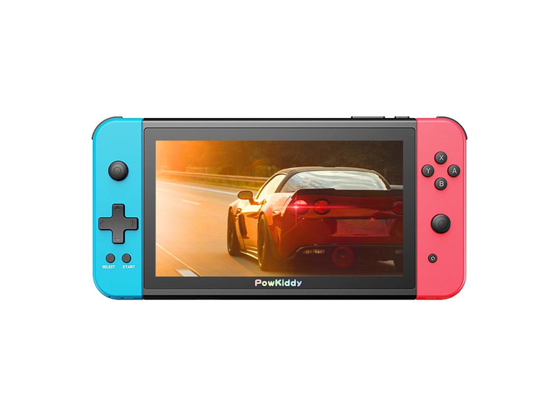 Powkiddy x2 7 ips Pantalla Consola de Juegos portátil Incluído 11 simulador de Juego ps1 3d retro arcade Consola ultrafino 2500 Juegos