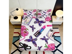 Microfibra Estampado Funda Microfibra Diseño Almohada Juego Color 200x25cm