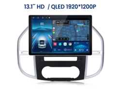 Gps Sistema Multimídia Android 13.1 Premium Para Mercedes Vito 6gb Ram 128gb Rom (2014 2020)