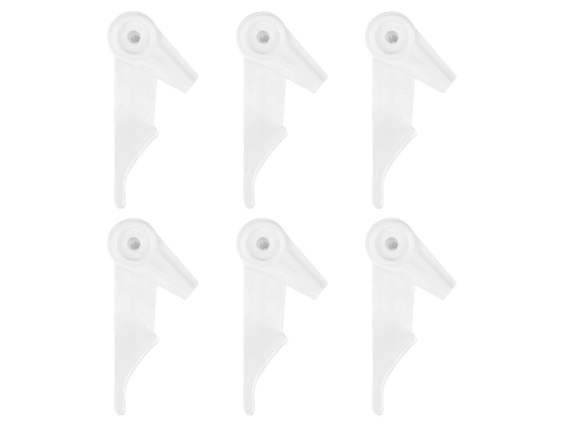 Rebe-50 Conjuntos De Hebillas De Techo Para Lámparas Clips Sólidos Accesorios De Iluminación Universal