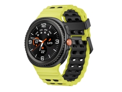 Bracelete Para Samsung Galaxy Watch 8 / 8 Classic - Silicone Bicolor Com Fivela De Liberação Rápida No Estilo Oceano Clássico - Cinza-limão