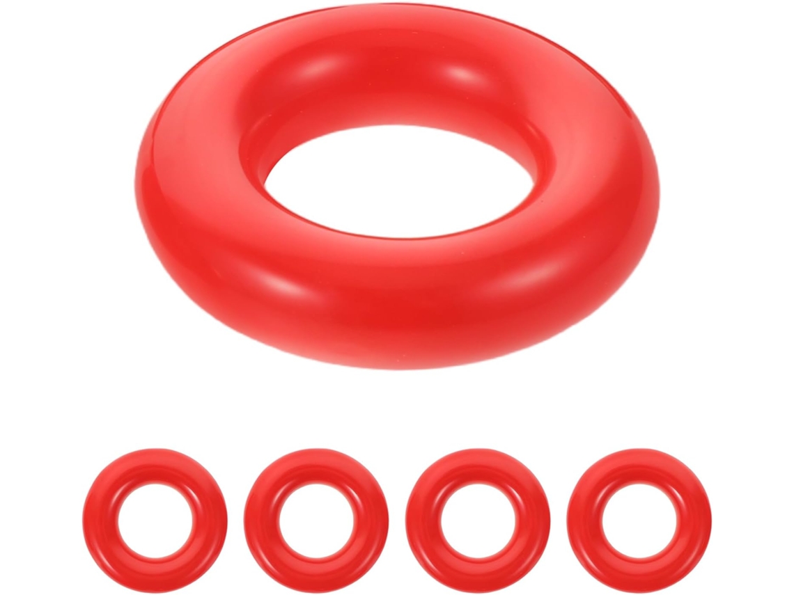 Juego de 5 anillos de peso para swing de golf, de plástico.