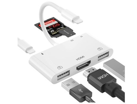 Adaptador Hdmi Otg CHRONUS HDMI1218-Y4 Blanco