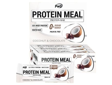 Barritas Protein Meal Coco Con Chocolate 12Uds Pwd PWD NUTRITION