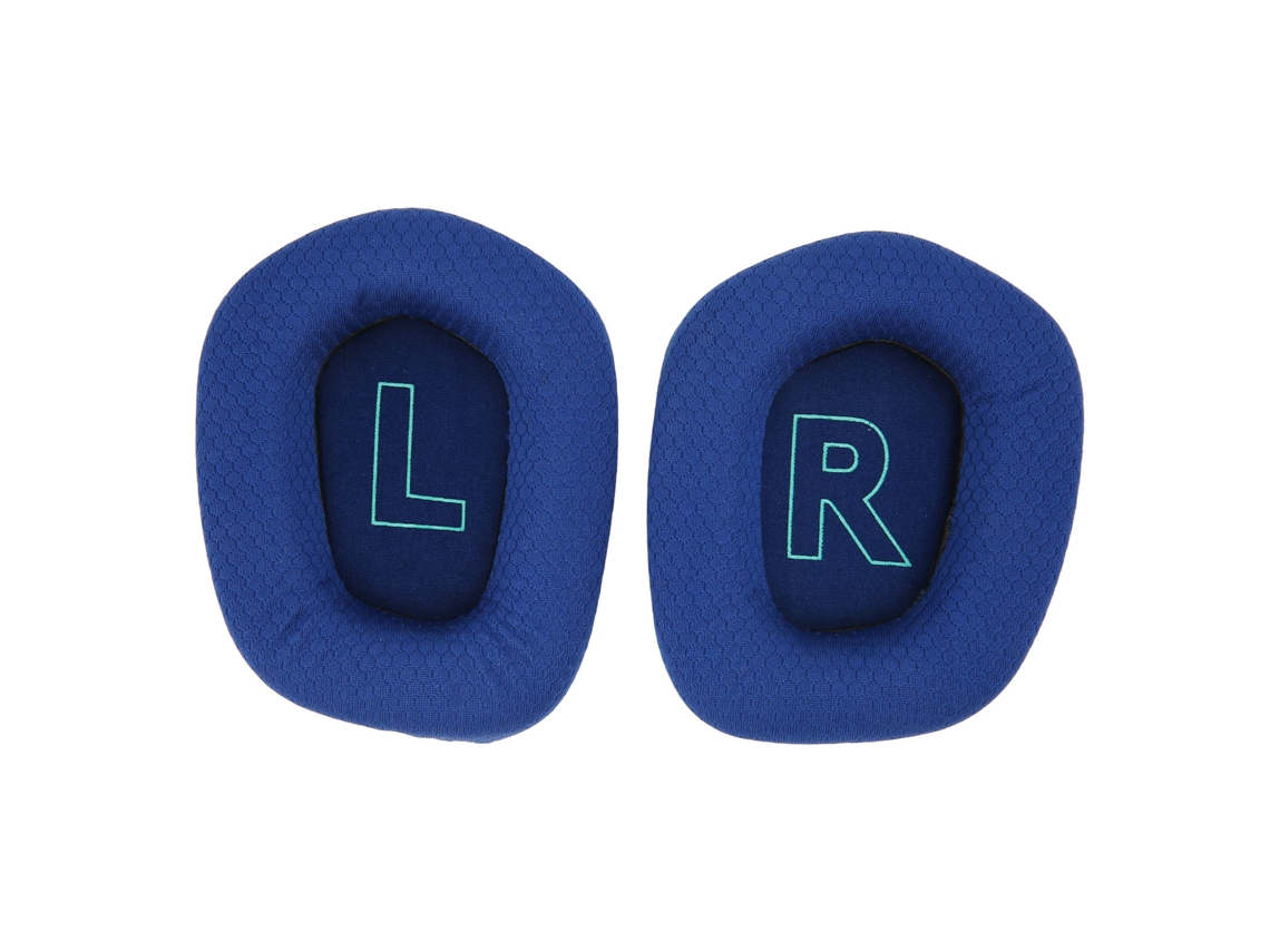 Almohadillas De Repuesto Cómodas Y Transpirables Para Auriculares Logitech G733 - Azul