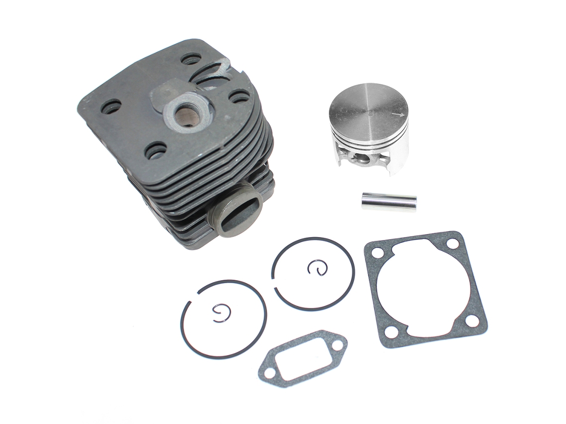 Kit de pistón de cilindro Nikasil de 46 mm para sierra de limpieza Stihl FS420, FS420L, FS500, FS550, FS550L (4116 020 1205, 4116 020 1215) Lahdek