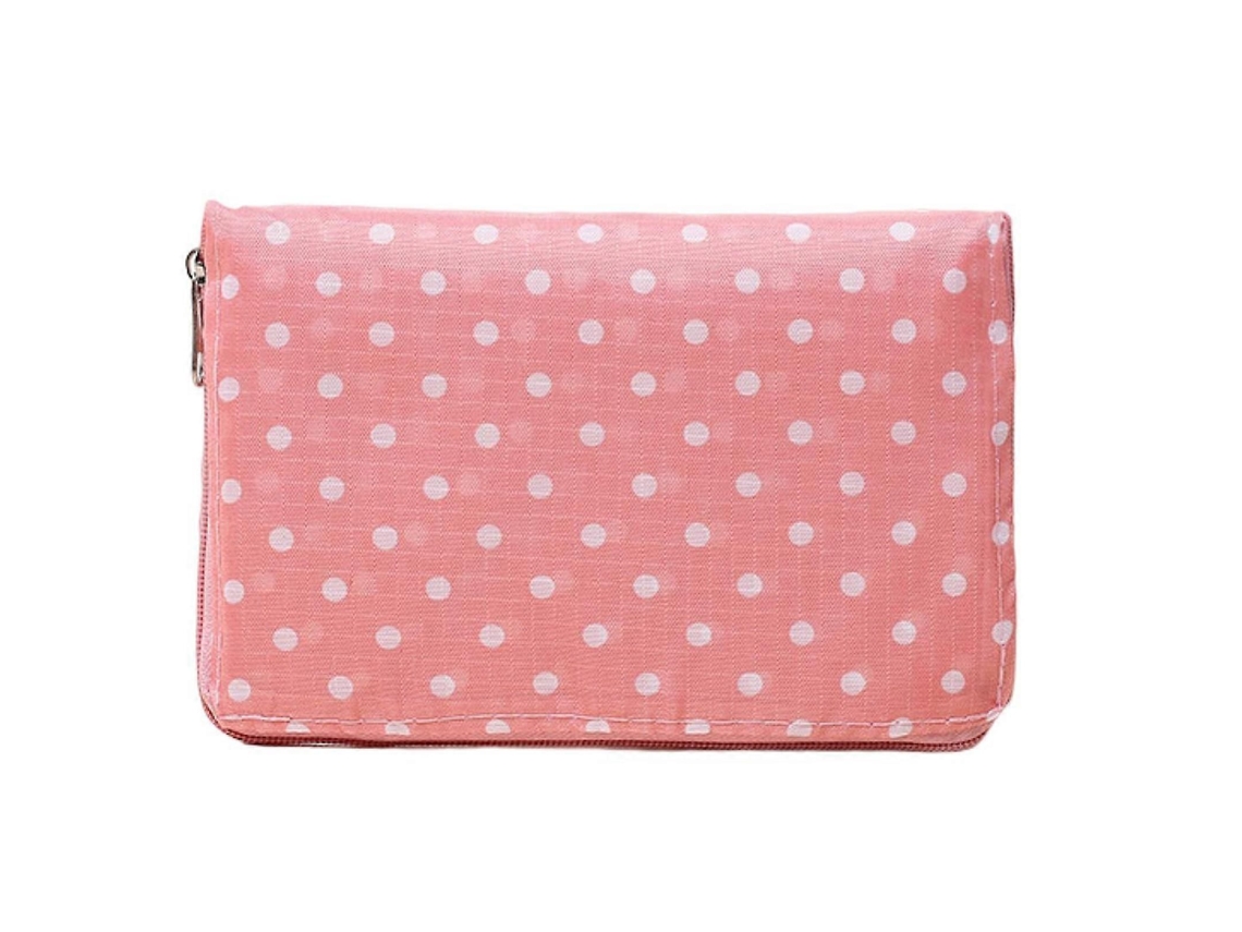 Bolsa de la compra con asa y cierre de cremallera, de fácil acceso, resistente y plegable, estilo cartera, ideal para supermercados en Qinghai. GOKOCO