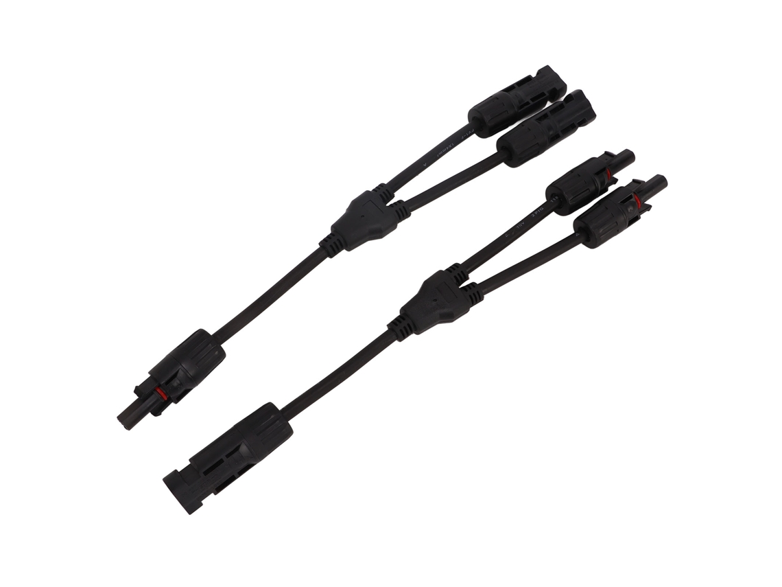 2026as-2pcs Conector Solar Pv Y Branch Con Llave Conector Rápido Macho Hembra Ip67 Impermeable 1500vdc Mmf+ffm