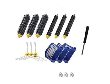 Accesorio Aspiradores IROBOT I Roomba Serie 600 620 630 650 660 680 Filtro de cepillo batidor flexible