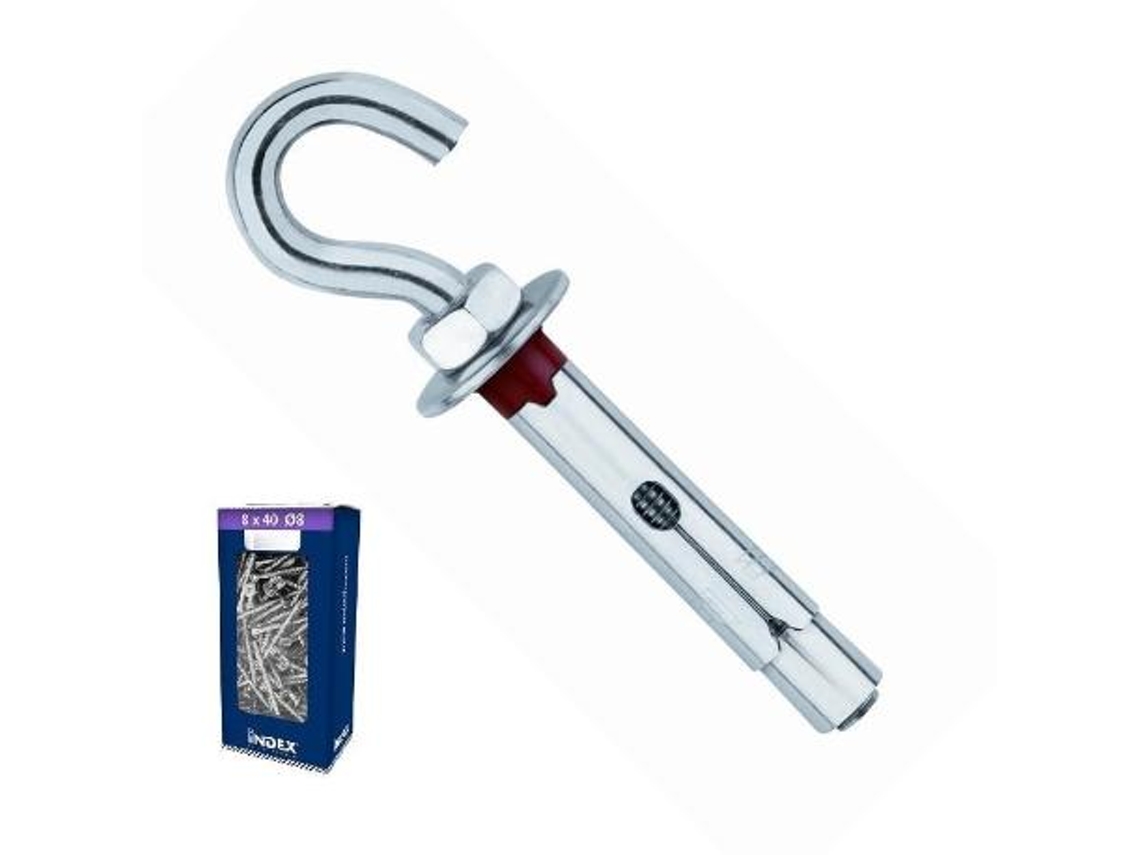 Box anclaje metalico ch-gancho cincado anc.ch-to 8-60 br-10