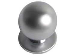 Pomo bola 23mm.cromo mate 24517